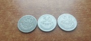 Lot 50 gr groszy 1967 rok  3 sztuki