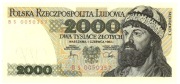 2000 / 2.000 zł 1982 seria BS, st.1 UNC