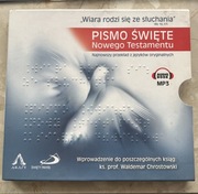 Pismo Święte Nowy Testament MP3 na 2 płytach CD