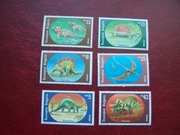 Bułgaria 1989 MNh Mi. 3840/45 Fauna Dinozaqury