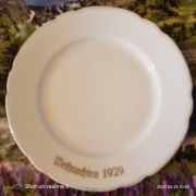 Zabytkowy talerz porcelanowy – Weihnachten 1929 – PMR Bavaria Jaeger & Co