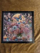 Obraz 30x30cm w ramce haft diamentowy różne