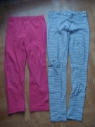 PEPPERTS 2 pary legginsów 134/140