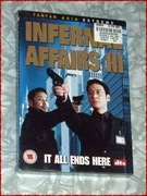 INFERNAL AFFAIRS III , PIEKIELNA GRA 3 ,, DVD  Angielskie napisy , Folia ,
