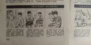Przygody Michałka 1948:komiks gazeta Przyjaciel 