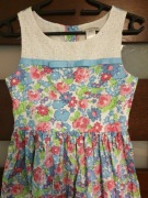 Śliczna letnia suknia kwiatki Sweet Heart Rose USA