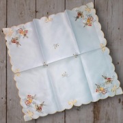 Obrus świąteczny wielkanocny haftowany 85x85