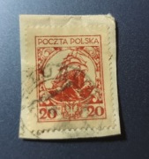 Znaczek pocztowy Fi 211 1925r 