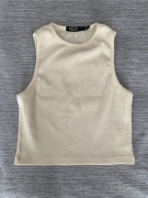 Nowy waniliowy crop top NastyGal 38
