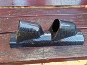 Uchwyt na dwa zegary  wskaźniki 52mm ala carbon 