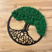 Drzewko ozdobne mech chrobotek 38 cm