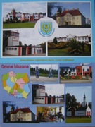 Mszana, Połomia, Pow. Wodzisław - Pocztówki 3 szt.- mapki