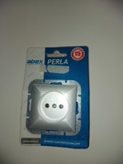 Abex Perła srebrny - gniazdo pojedyncze PT-15P