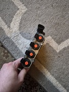 Wtryski wtryskiwacze LPG Gazu Landirenzo Med RG1 czerwone red