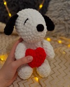 Pluszak na szydełku Snoopy