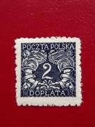 D 13 ** "dopłata" 1920r.