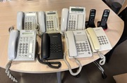 Centrala telefoniczna + 11 telefonów do biura