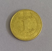 1 hrywna 2005. Ukraina. Moneta. 