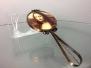 Stare Lusterko z Mona Lisą PRL