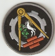 Naszywka RZI Lublin  na mundur wyjściowy.