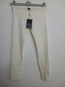 Leginsy kremowe roz.M wymiary opis