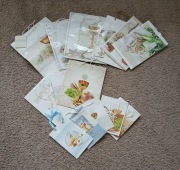 Torebki ozdobne komunijne używane rożne rozmiary 14szt