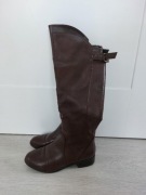 Buty kozaki brąz r. 38