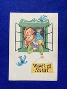 Maria Uszacka Wielkanoc Wesołych Świąt pocztówka