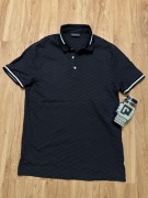 Emporio Armani Polo Jacquard Eagle Logo