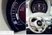 Fiat 500 lift licznik TFT LCD