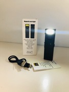 Magnetyczna Latarka Robocza COB z Ładowaniem USB Idealna do Pracy