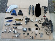 BMW R1250RS R1250R Owiewka set ESA półka nakładka amortyzator osłona