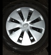 5x114.3 R15 koła komplet TPMS Toyota Lexus Nokian 195/65 15” zima zimowe