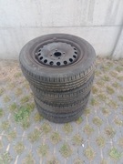 Komplet felgi stalowe VW Up! Skoda Citigo 14” + opony letnie