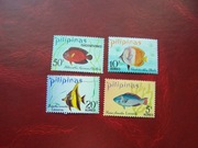 Filipiny 1972 MNH Mi. 895/98 Fauna Ryby