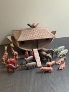 Unikatowa Afrykańska Arka Noego Kenia, Rękodzieło, Boho, Folk, Vintage