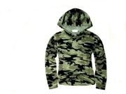 Carpe Diem luźna bluza z kapturem moro.164 (S/M)