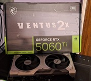 Karta graficzna MSI GeForce RTX 5060 Ti Ventus 2X OC Plus 16GB - Gwarancja 