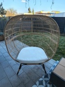 Fotel, siedzisko ogrodowe Beliani