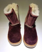 Buty dziecięce Clarks rozm. 25 Nubuk 