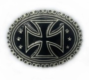 owalna sprzączka klamra n pas Rycerski Krzyż Żelazny
