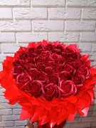 Bukiet z róż mydlanych prezent na urodziny Walentynki Dzień Kobiet 