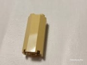 LEGO KLOCEK KOLUMNA OKTAGON 2X2X3 PIASKOWA