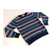 sweter sweterek r.128 /134 elegant pulower paski Marks & Spencer 