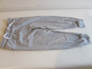 Spodnie joggersy jasnoszary melanż r.122