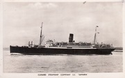 Statek S.S. Samaria 1952 r.
