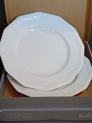 Rosenthal Biała Maria zestaw 6 x talerze obiadowe 26 cm nowe