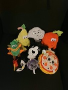 Zestaw maskotek Biedronka świeżaki maskotki zabawki święta prezent upominek