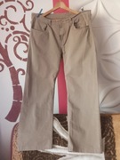 Spodnie męskie brązowe bawełna XL