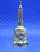 Naparstek Kolekcjonerski Pewter New York City 